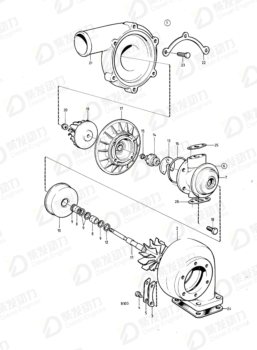 volvo penta Bolt 1697142 Drawing volvo penta Bolt 1697142 Drawing